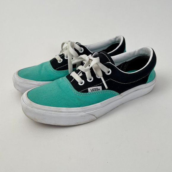 VANS Vans Era Classic Sport Low Top Sneakers, Black/Waterfall Blue, Size 6.5 - Picture 4 of 11